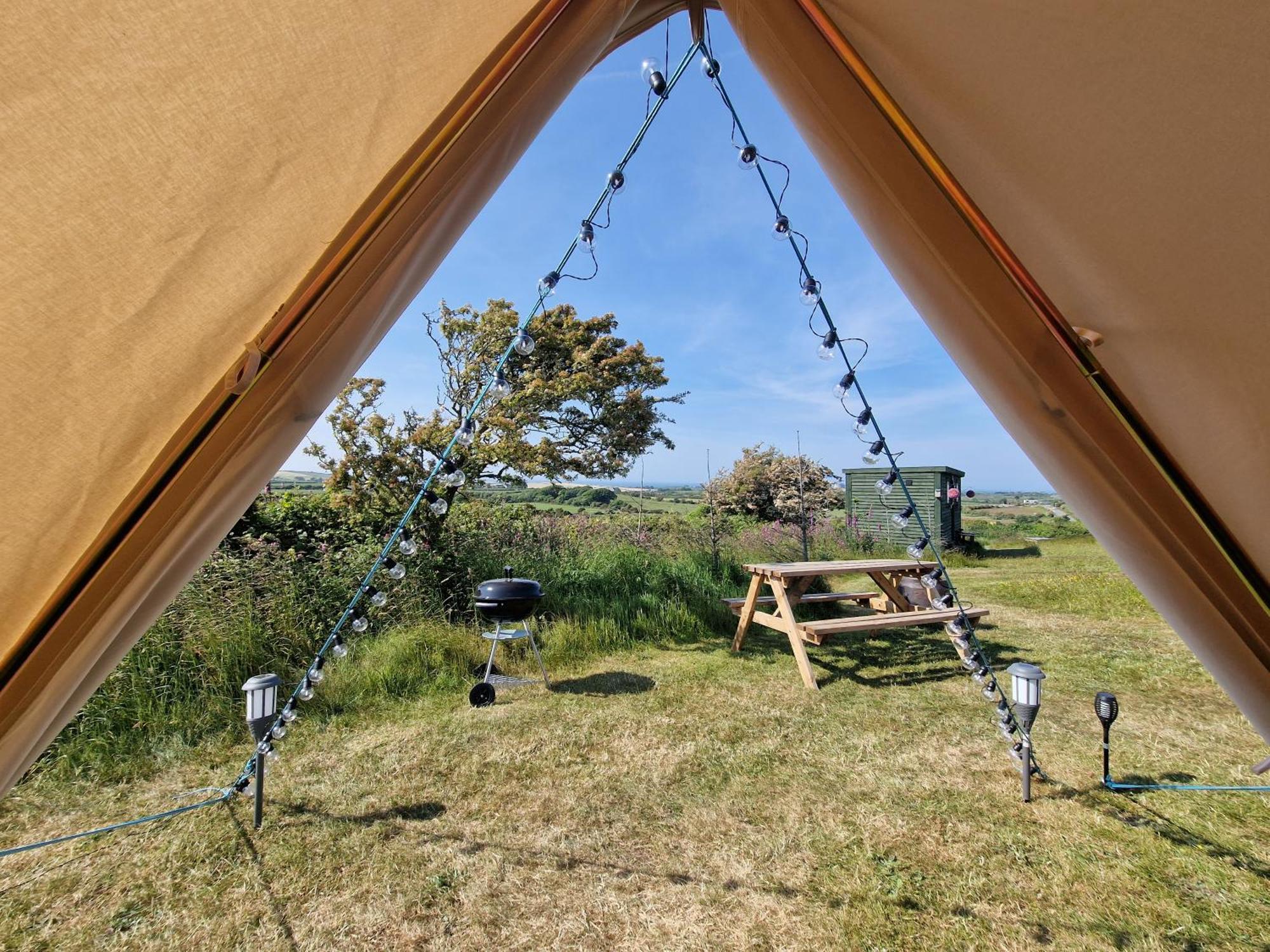 Beautiful 1-Bed Bell Tent In Holyhead Exterior photo